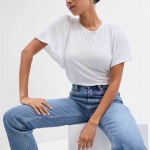 Luxe Flutter Sleeve T-Shirt